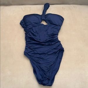 Navy j crew one piece